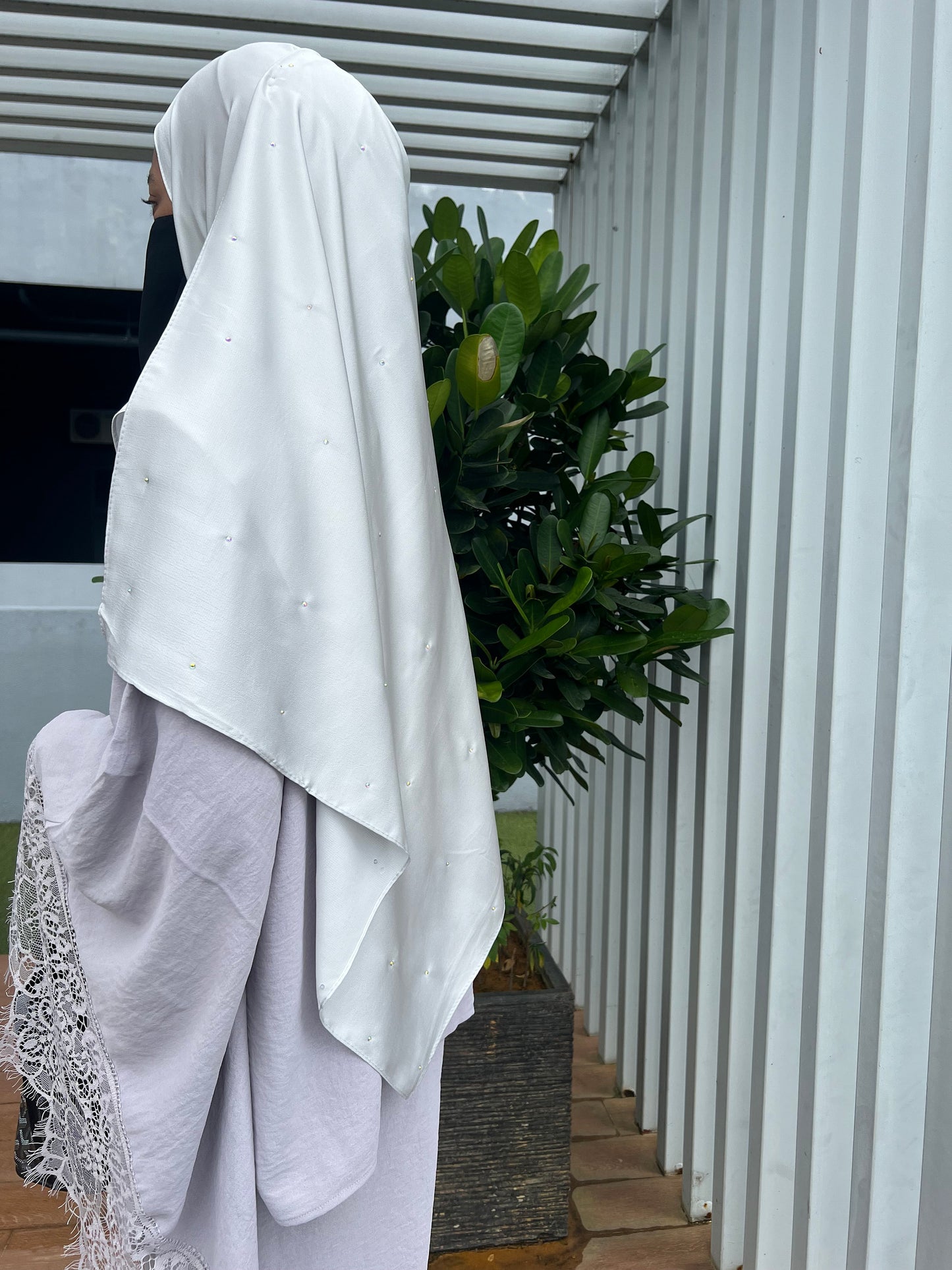 Rhinestone Shayla / Hijab / Khimar / Long Shayla / hijab scarf