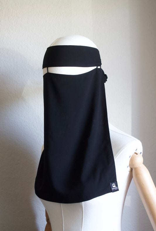 Single layer nose string niqab