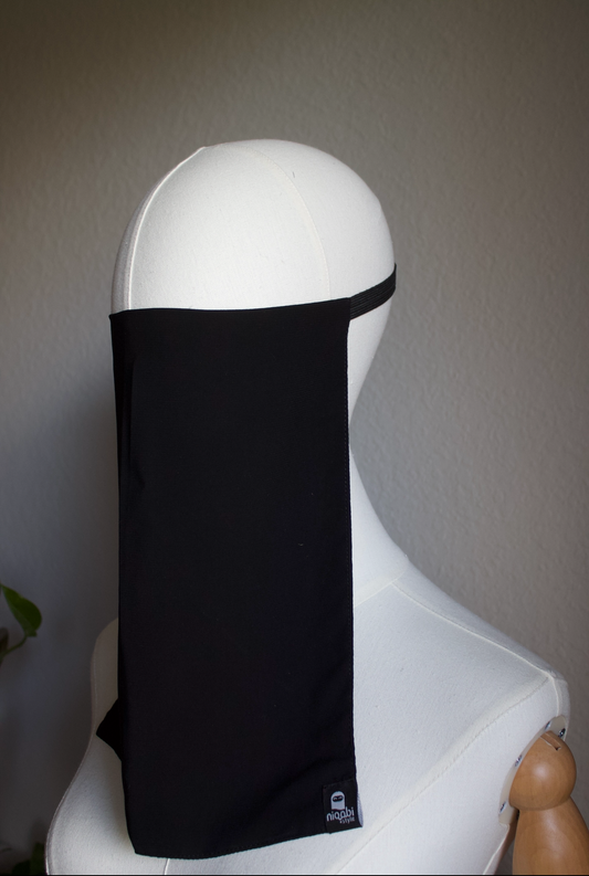 Detachable flap niqab